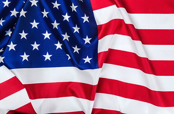 istock American flag Close-up background 591423190