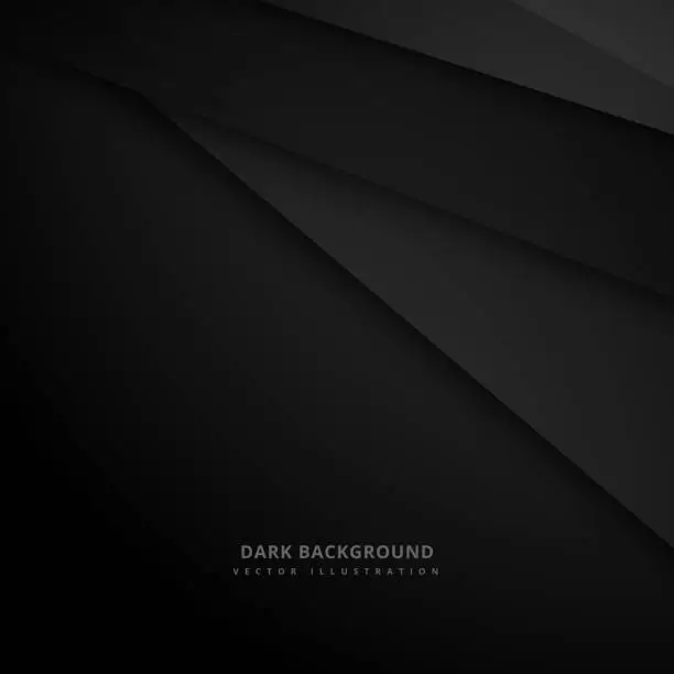 Vector illustration of black dark background