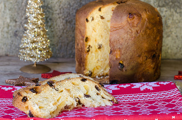 istock Freshly baked panettone. 591427418