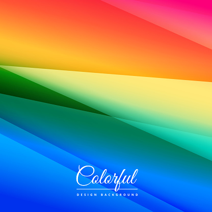 beautiful colorful background design