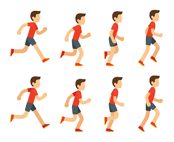 272 Boy Running Side View Illustrations & Clip Art - iStock | Kid running, Child  run
