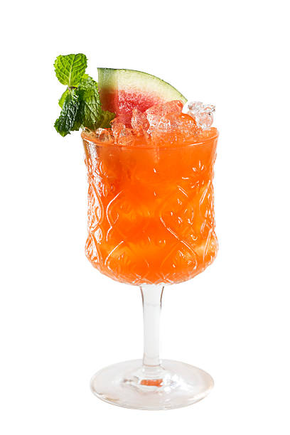 istock Watermelon Mojito cocktail isolated 591434984