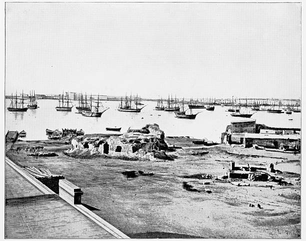 istock Alexandria Hapbor, Egypt in 1880s 591436910