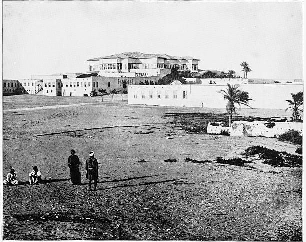 istock Palace and Harem, Alexandria, Egypt in 1880s 591436918