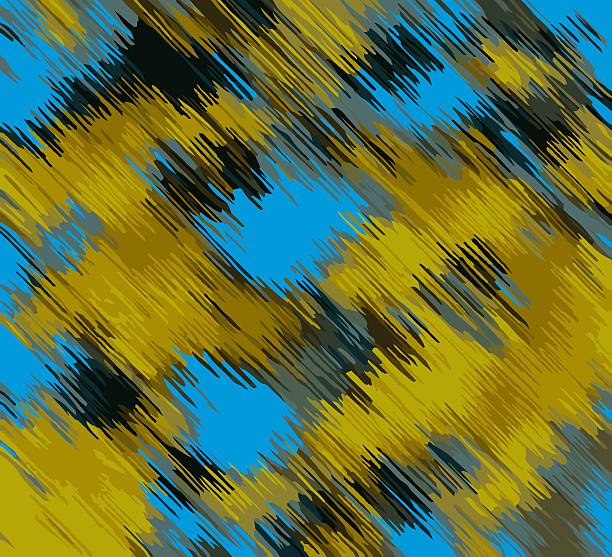 istock blue and yellow painting texture abstract background 591438106