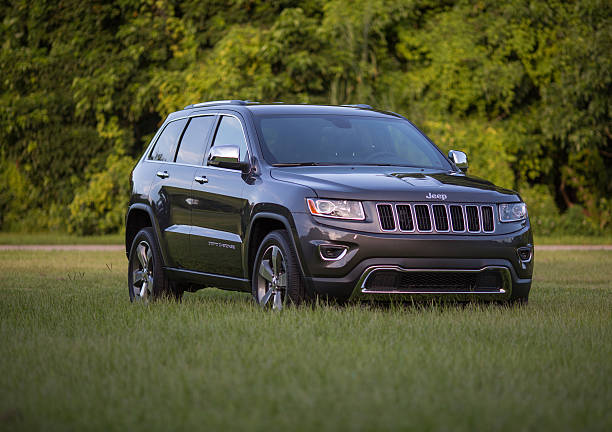 흑연 지프 그랜드 체로키 리미티드 2016 - jeep grand cherokee 뉴스 사진 이미지