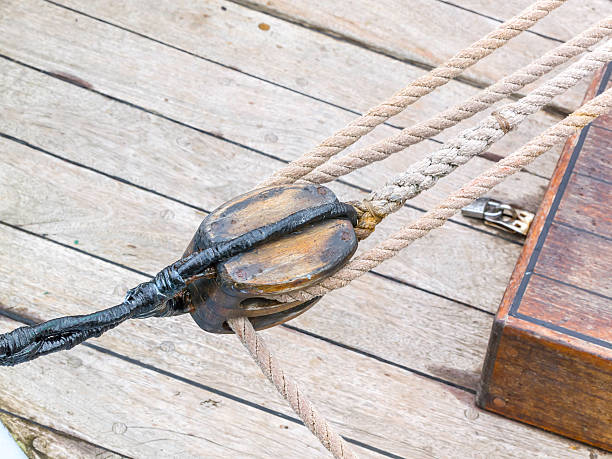 istock old pulley in a sailing boat 591444858