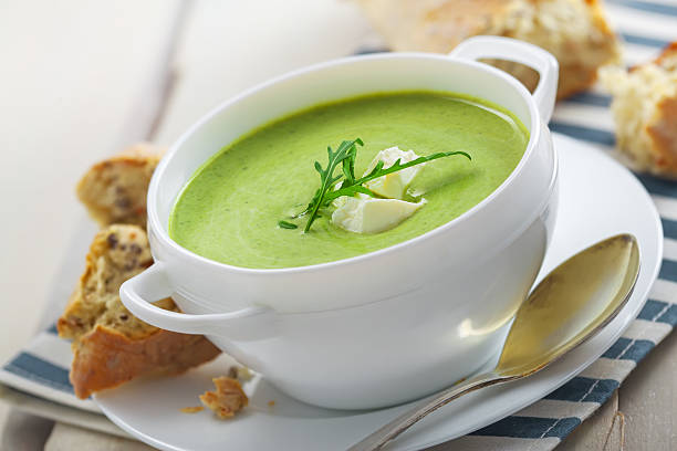 istock Bowl of cream soup 591803210