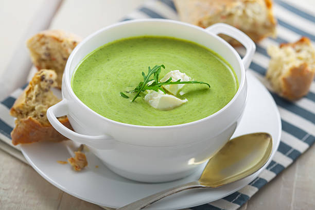 istock Bowl of cream soup 591803624