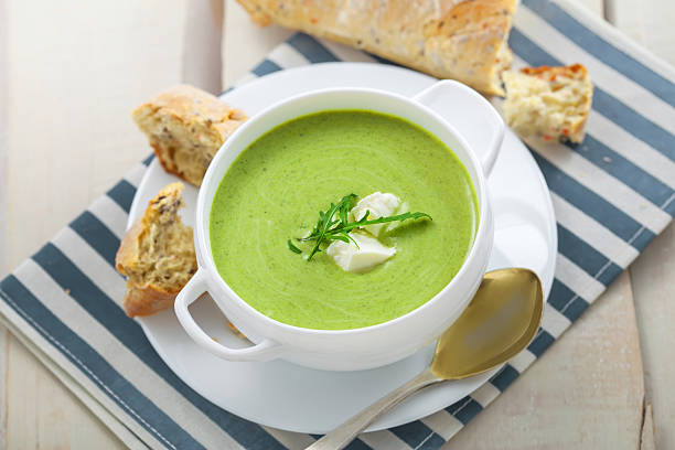 istock Bowl of cream soup 591804352