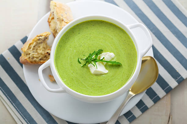 istock Bowl of cream soup 591804562