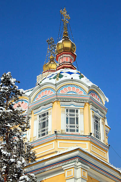 istock Zenkov Cathedral in Almaty, Kazakhstan 591811238