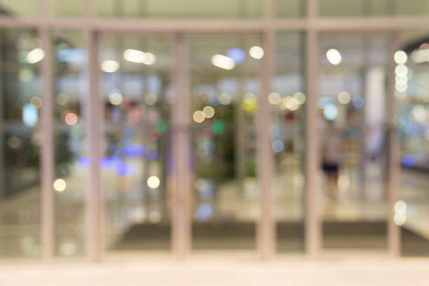istock blurred background in Mall doors 591812856