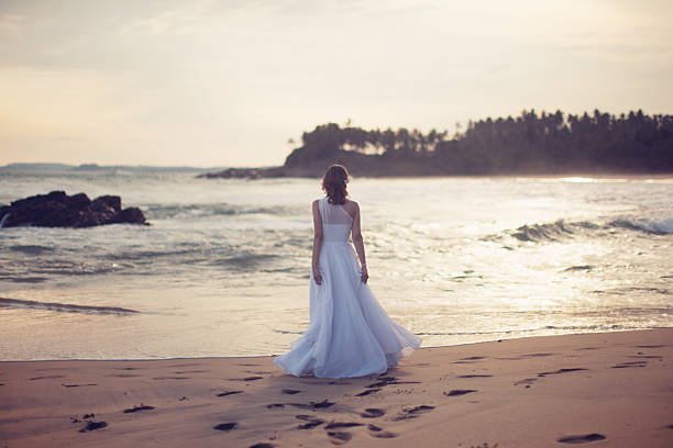 istock Young Womam in Wedding Dress 591813572