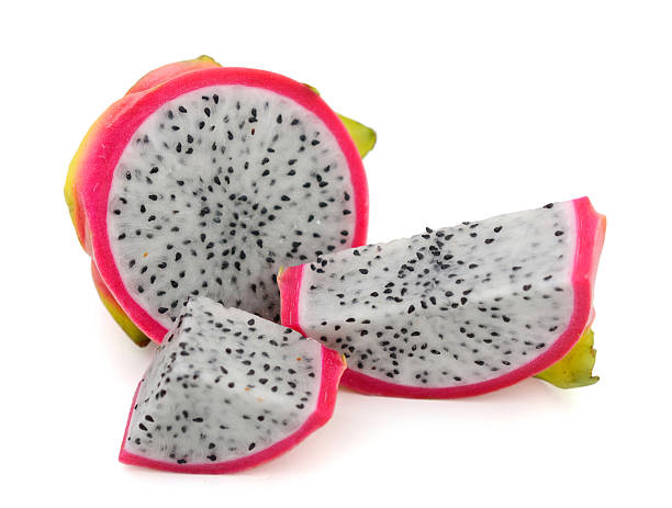istock Pitahaya dragon fruits isolated on white 591824828