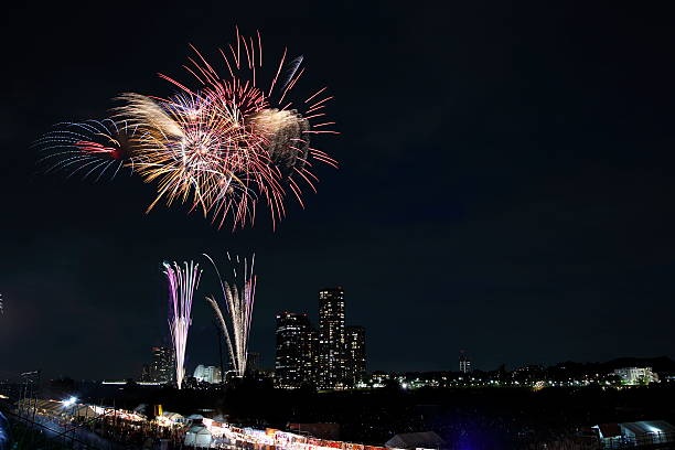 istock fireworks, SETAGAYA TOKYO JAPAN 591824912