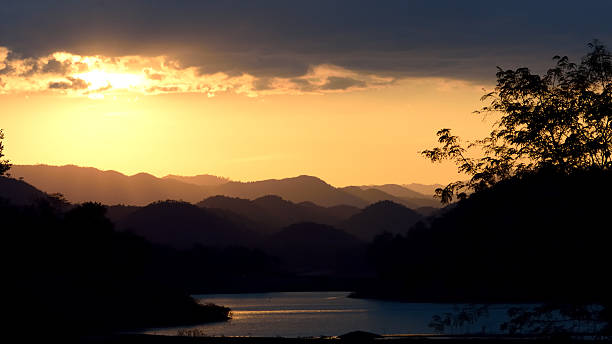 istock river and mountain landscape in the evening time 591827576