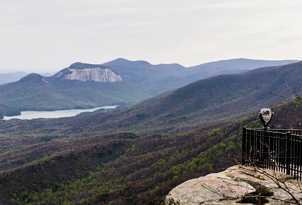 parque estadual caesars head, carolina do sul - great smoky mountains national park mountain mountain range north carolina - fotografias e filmes do acervo