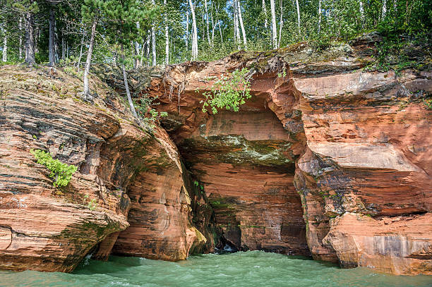 istock Lake Superior Sea Caves View 591830288