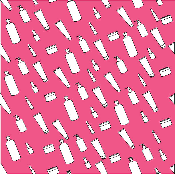 istock cream. lotion. balm. print of jars for cosmetics. 591831940