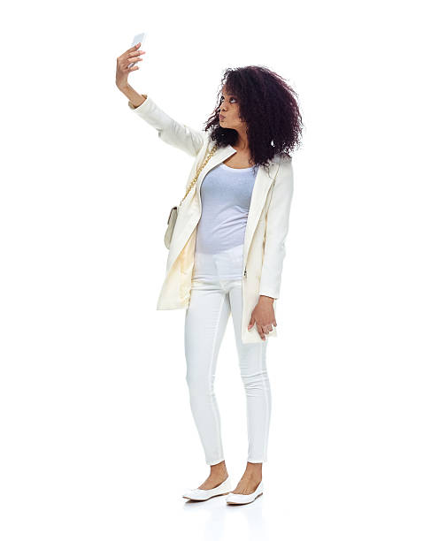 istock Woman taking a selfie 591834506