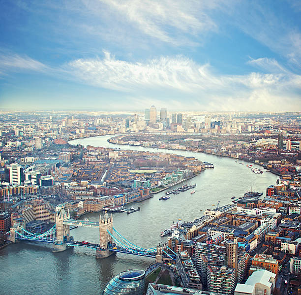 istock Aerial View of London 591837972