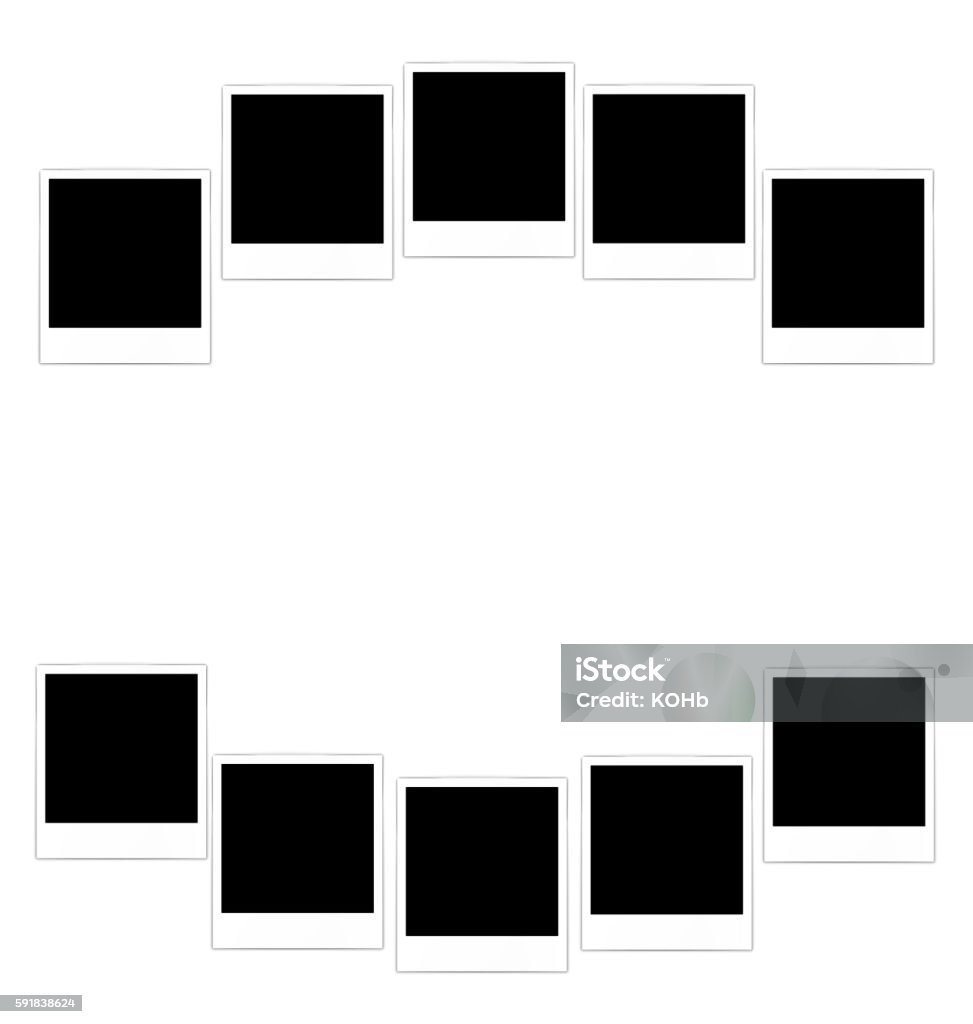 Photo Collection Frame Design Collection Photo Frame Stock Illustration - Download Image Now ...