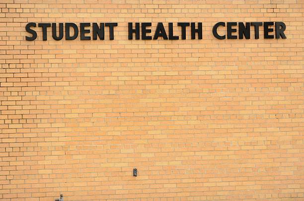 istock Student health center sign 591840348
