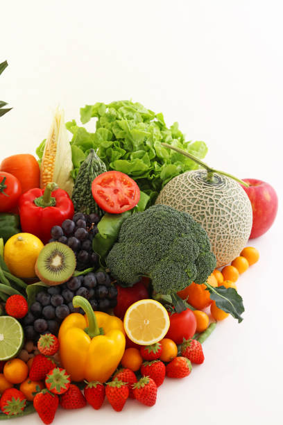 istock Fresh vegetables and fruits 591841040