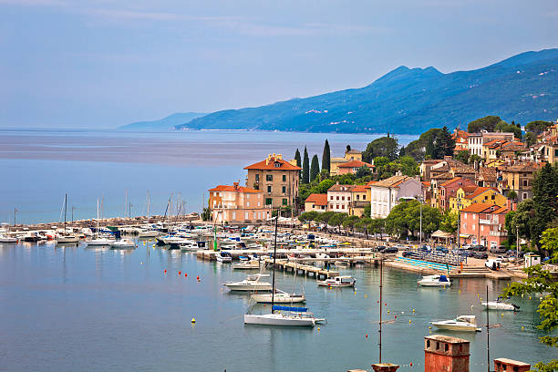 istock Volosko and Opatija waterfront view 591843224
