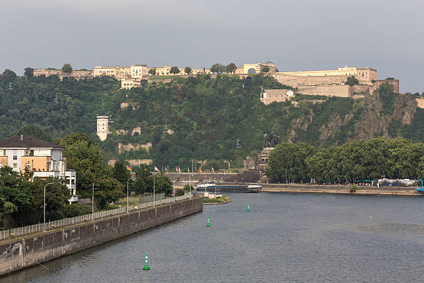 istock koblenz germany and the deutsche eck 591843400
