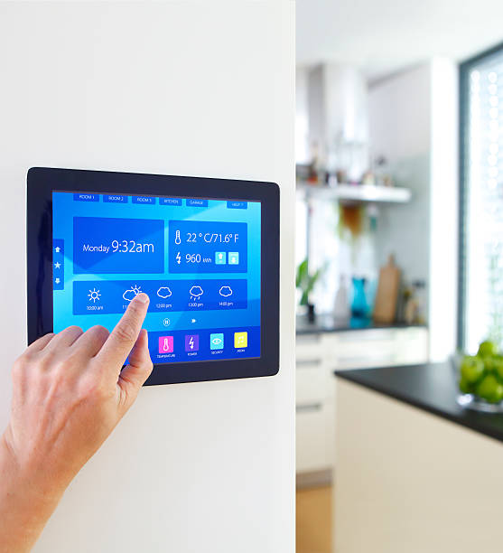 istock Home automation in the modern house 591843836