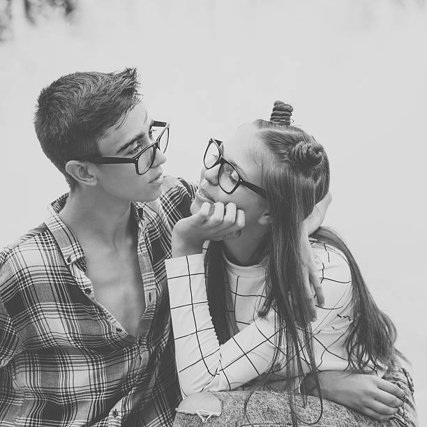 istock Loving couple teenagers. 591987908