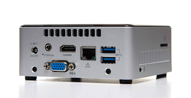 Intel Nuc Mini PC Rückseite – Foto