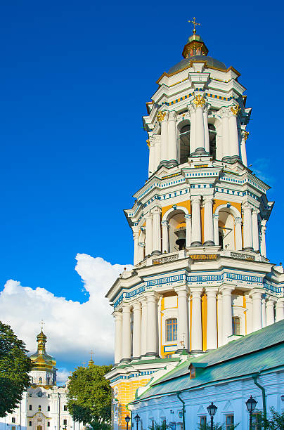 istock Kiev Pechersk Lavra architecture, Ukraine 591988358