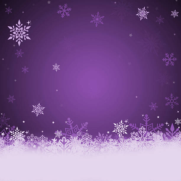 Christmas Background with snowflakes