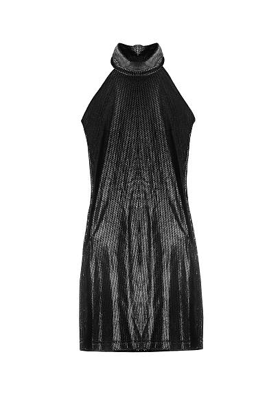 istock Black dress isolated 591997348
