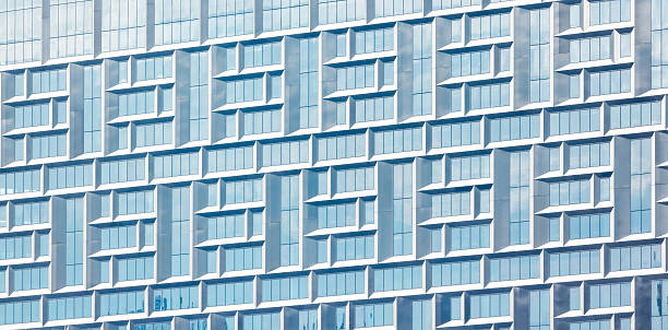 istock Fragment of glass wall 592003754