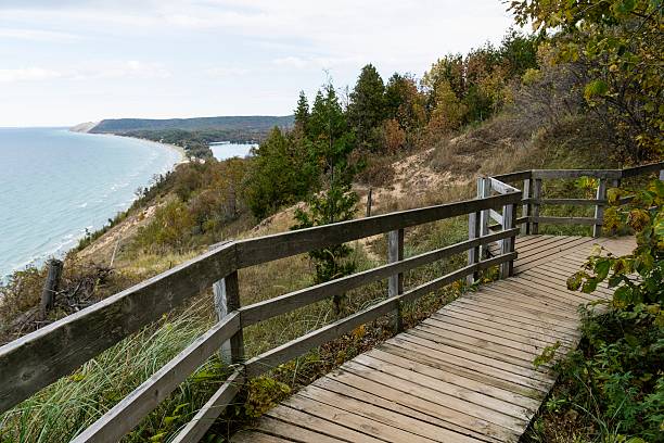 istock Lake Michigan Shore on Leelanau Peninsula 592010878