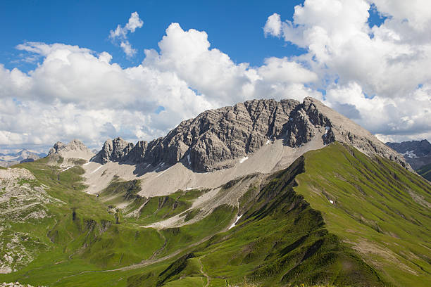istock View From Ruefikopf 2.350m To Ruefispitze 2.632m In Vorarlberg Austria 592012820