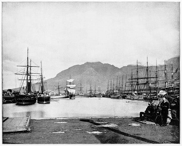 istock Cape Town, South Africa in 1880s 592017808