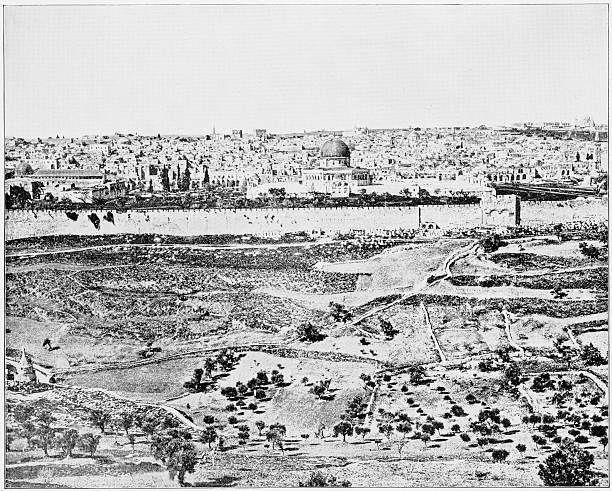 istock Jerusalem view from Palestine in 1880s 592017832