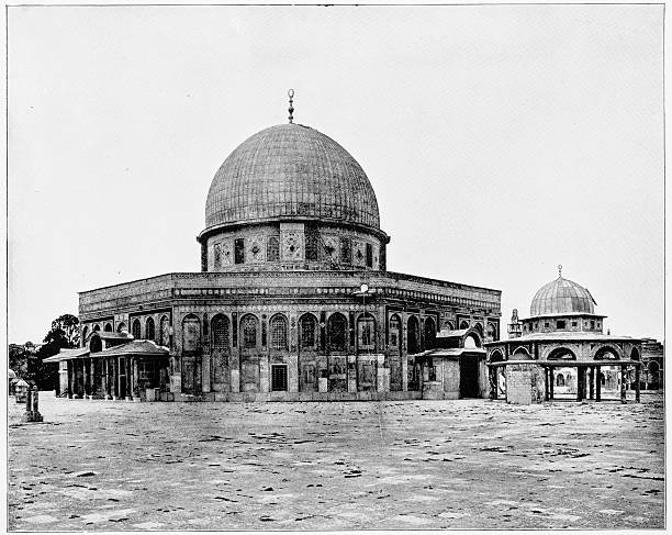 istock Mosque of Omar, Jerusalem in 1880s 592017850