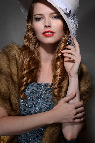 istock playful 1940s style woman portrait 592018086