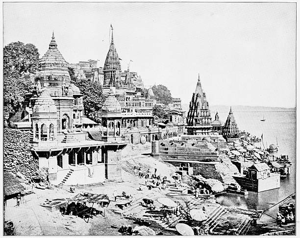 istock Benares, Holy City, India in 1880s 592018214