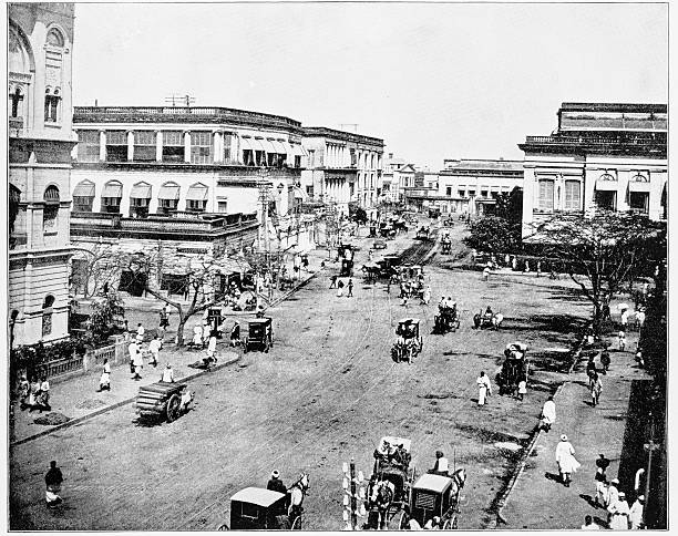 istock Clive Street, Calcutta, India in 1880s 592018726