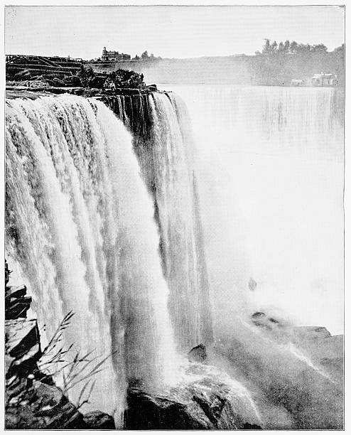 istock Niagara Falls, USA in 1880s 592021856