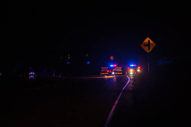 istock Roadblock at Santa Clarita wildfire 592026710
