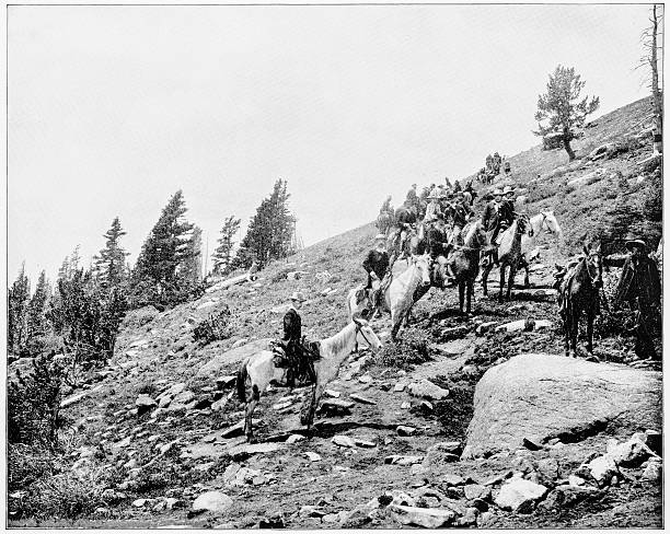 istock Windy Point, Colorado, USA in 1880s 592030062