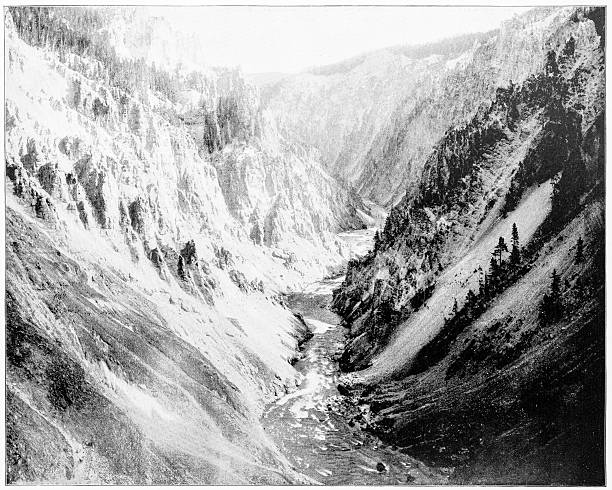 istock Yellowstone National Park, USA in 1880s 592030110